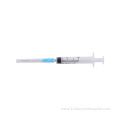 3-part Sterile syringe self-destructive safety syringe